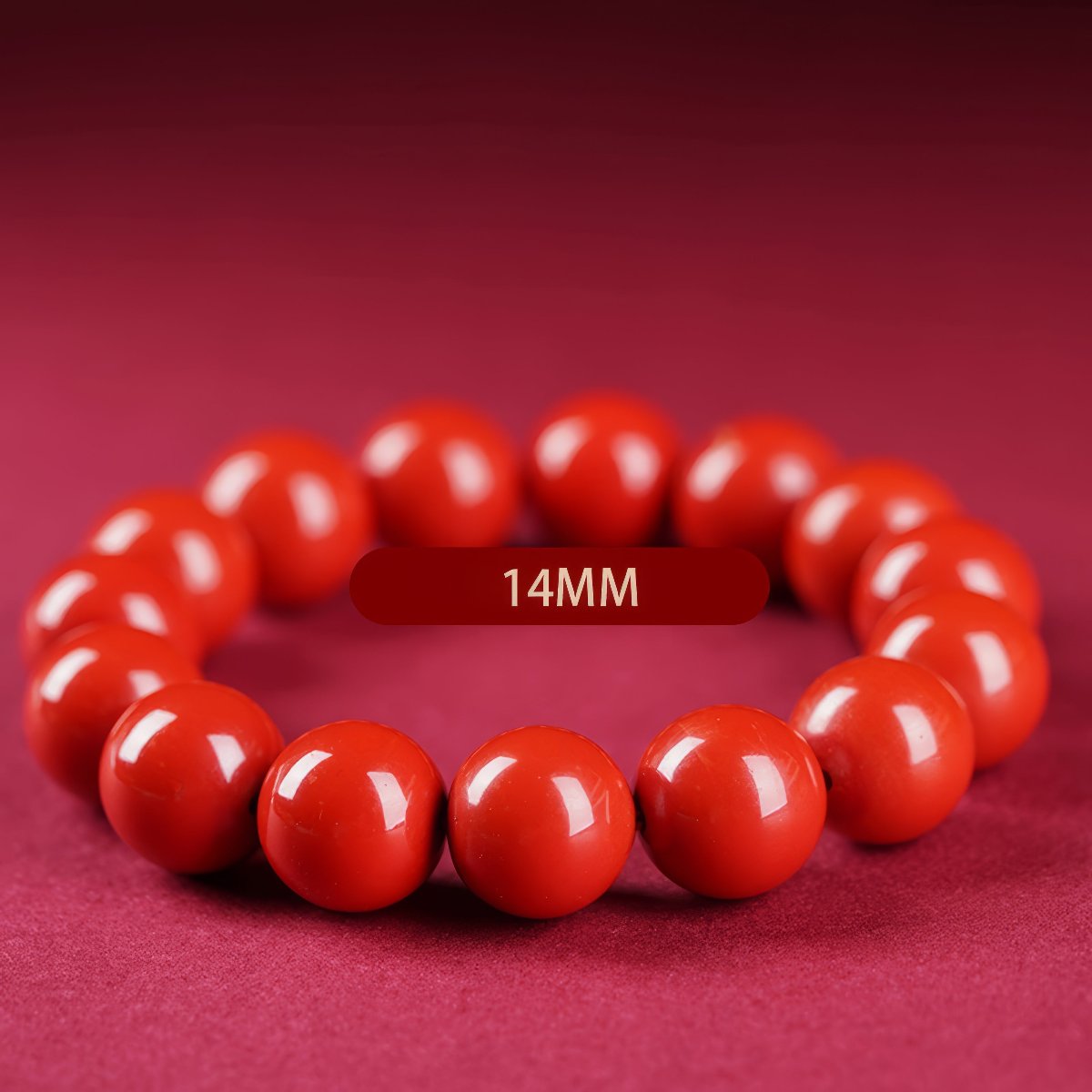 Natural Cinnabar Bracelet