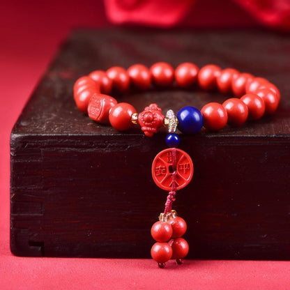 Natural High Content Cinnabar Safe Bracelet